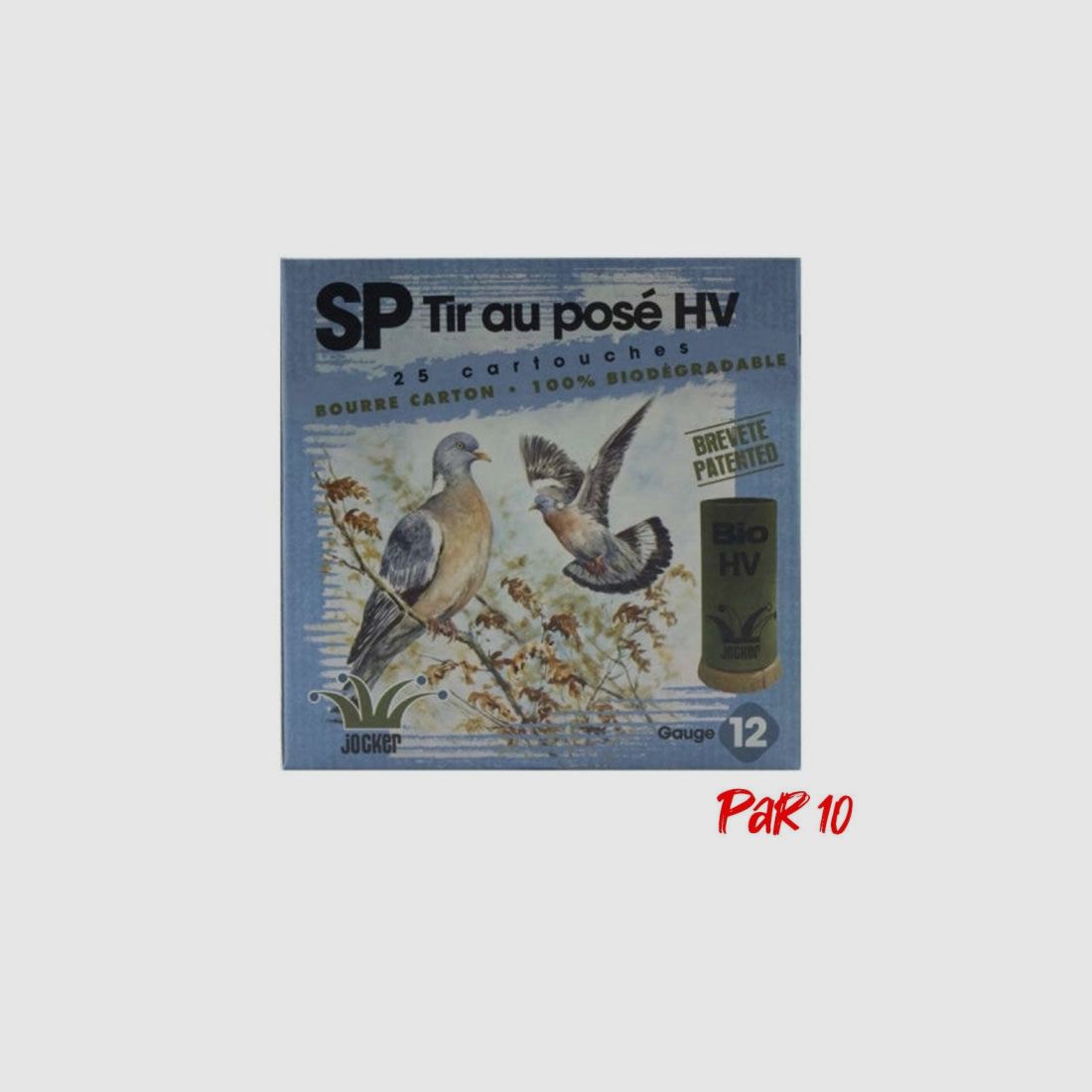 Doos van 25 Jocker Bio SP Patronen Tir au Pose 33 HV BJ - Kal. 12/70/16, afbeelding 3 van 3