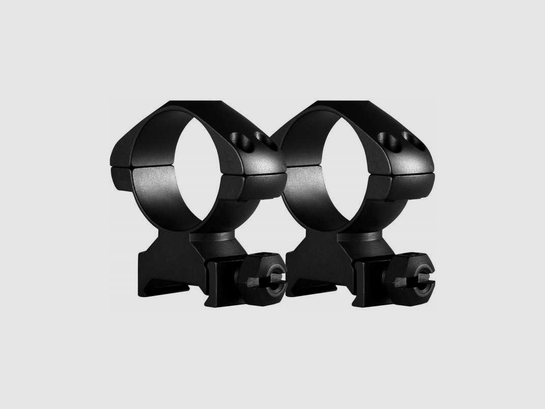 Hawke Precision Steel Ring Mount Weaver Ø30 mm High 2 St. Höhe 13 mm