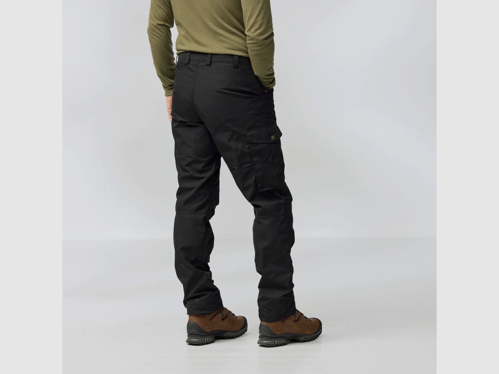 FJÄLLRÄVEN Barents Pro Trousers M Dark Olive Regular Fit