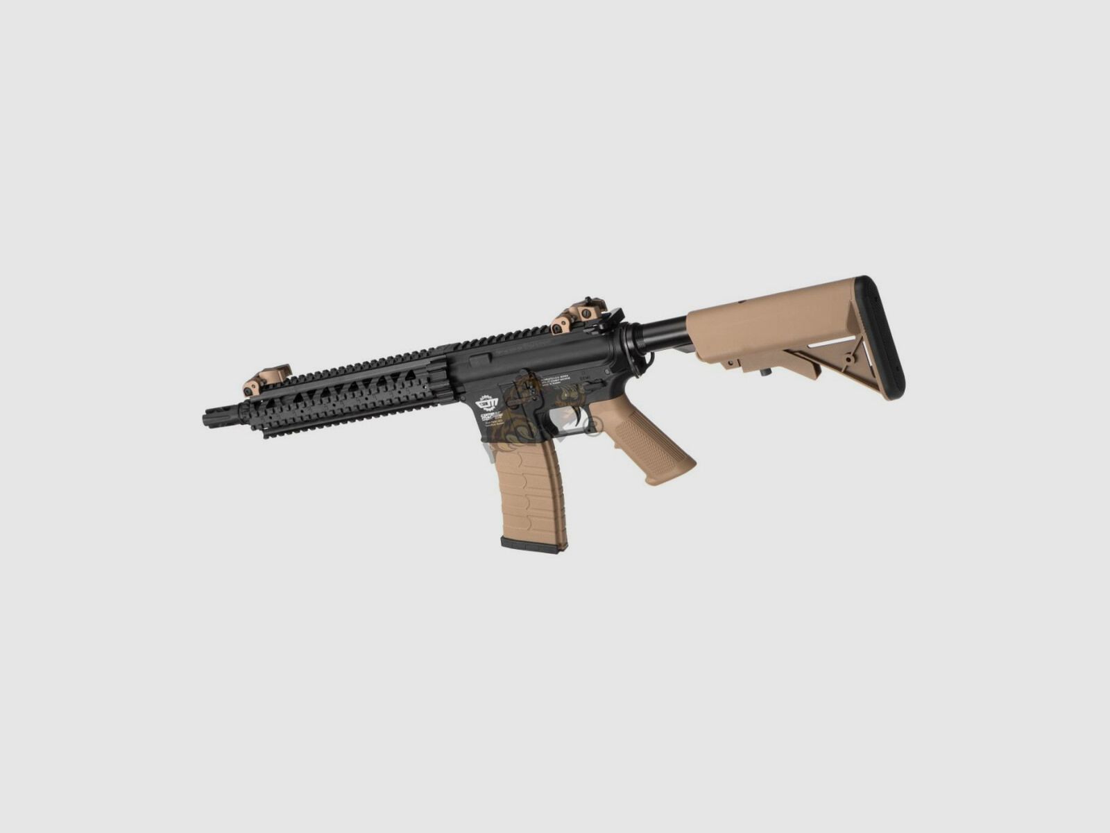 G&G CM18 Mod1 long RIS/Rail Cover Schwarz/FDE Airsoft Gewehr frei ab 18 Jahren