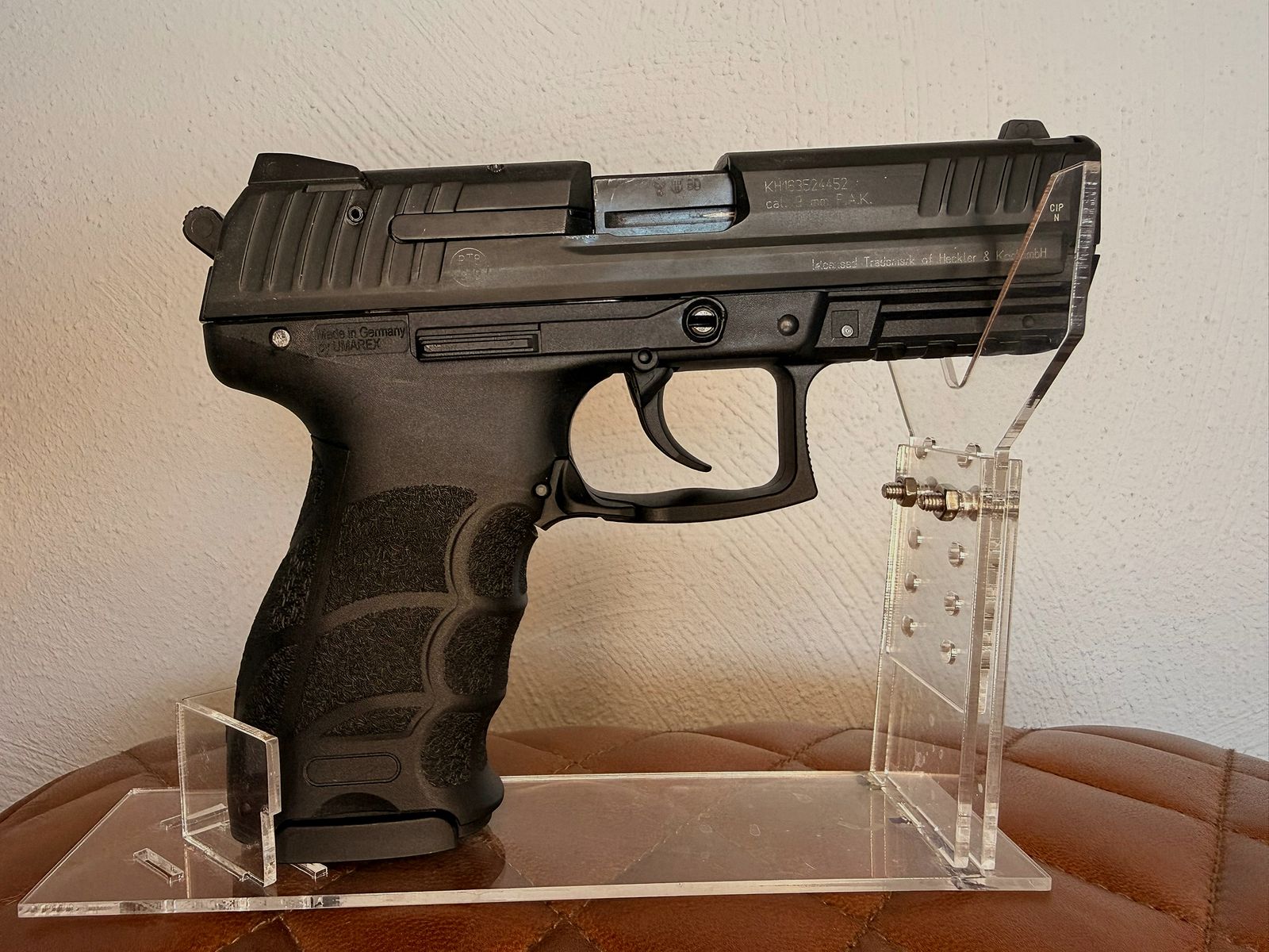 Heckler & Koch P30 Schreckschuss-pistool 9 mm P.A.K. geblauwild