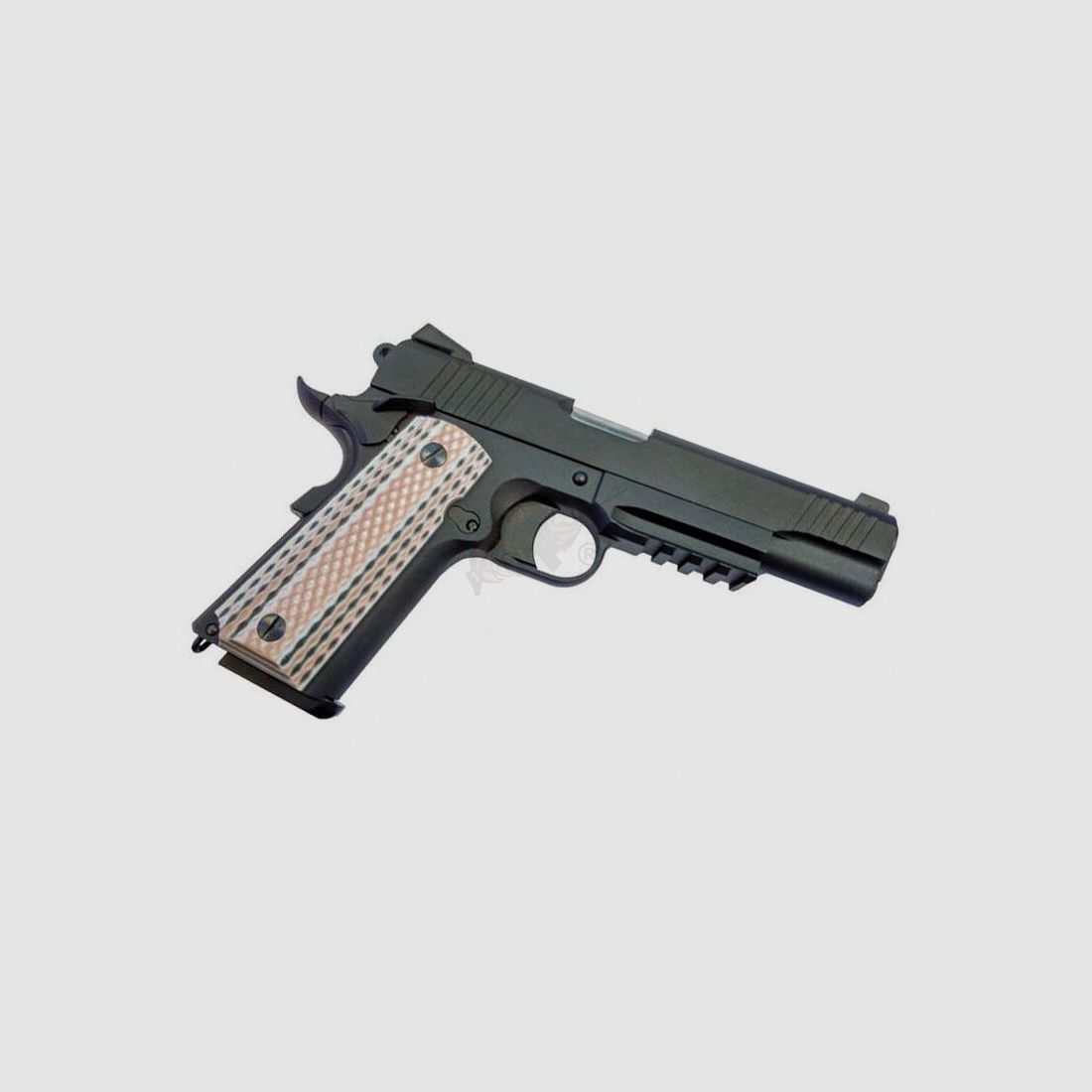 M45A1 Tactical Full Metal, GBB Black -F-