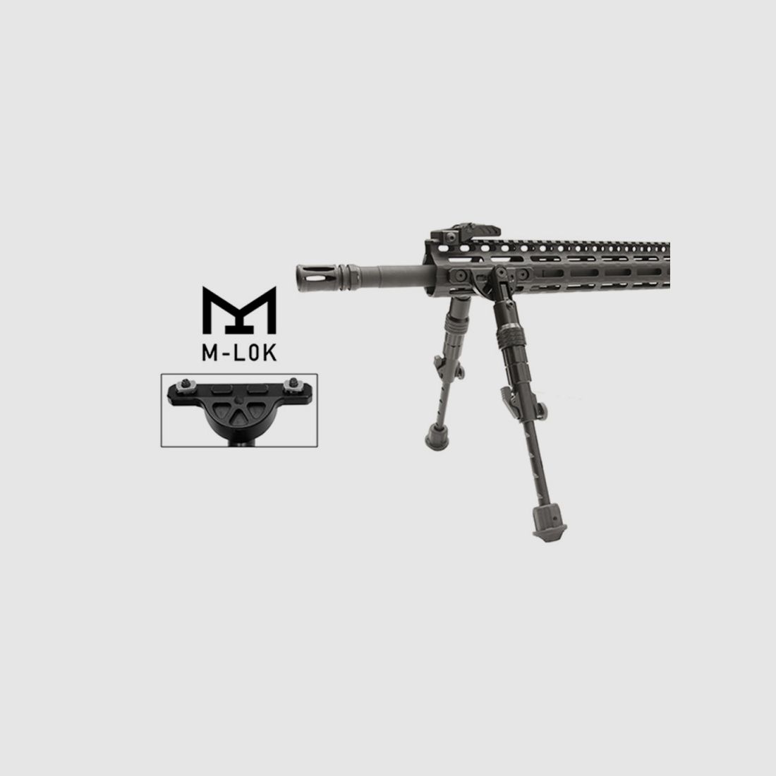 BIPODE UTG M-LOK, immagine 1 di 3