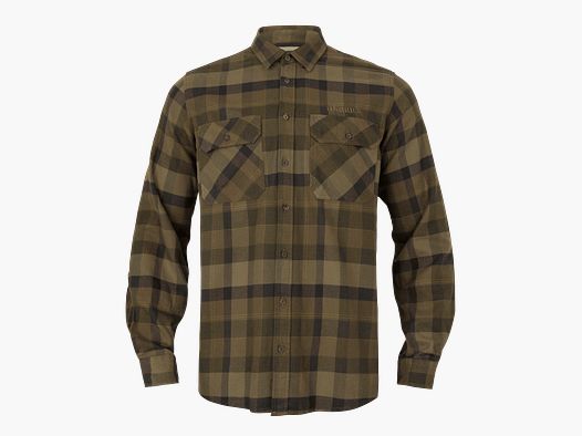 Härkila Asmund L/S Shirt Mężczyźni Beech Green Check XXL
