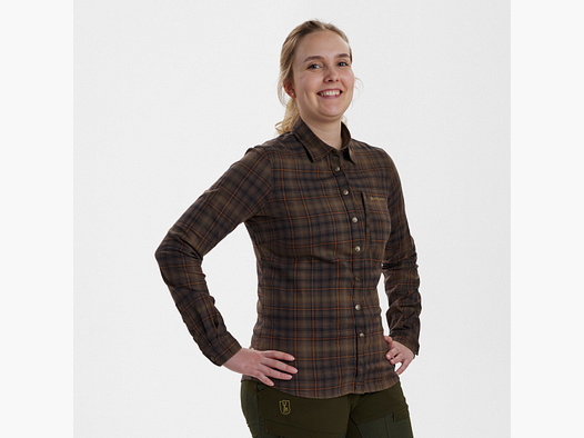 Lady Emery Hemd - Green Check – Kleidergröße Damen: 48