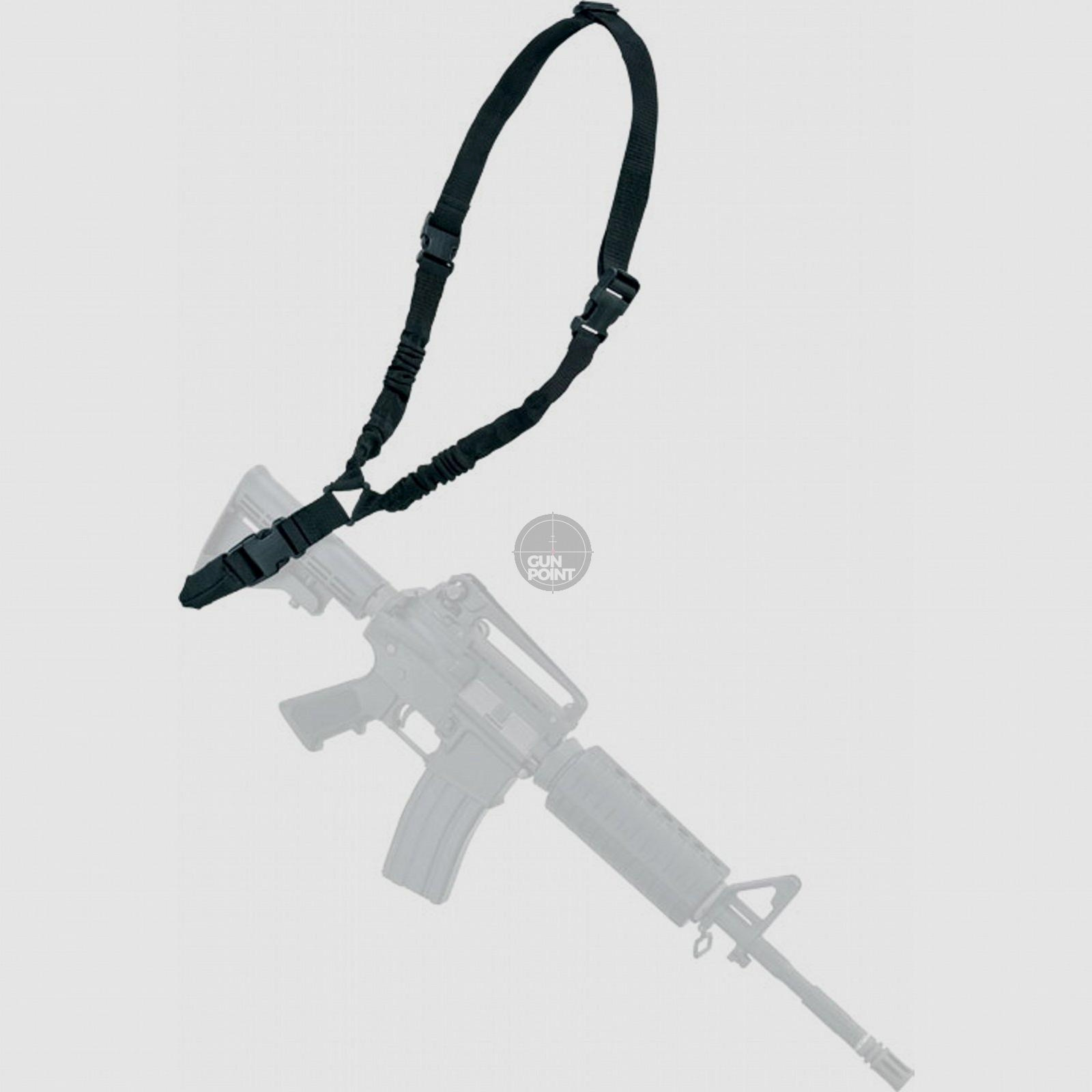 Defcon 5 Tactical Assault Sling 3 Buckle Gewehrriemen Schwarz