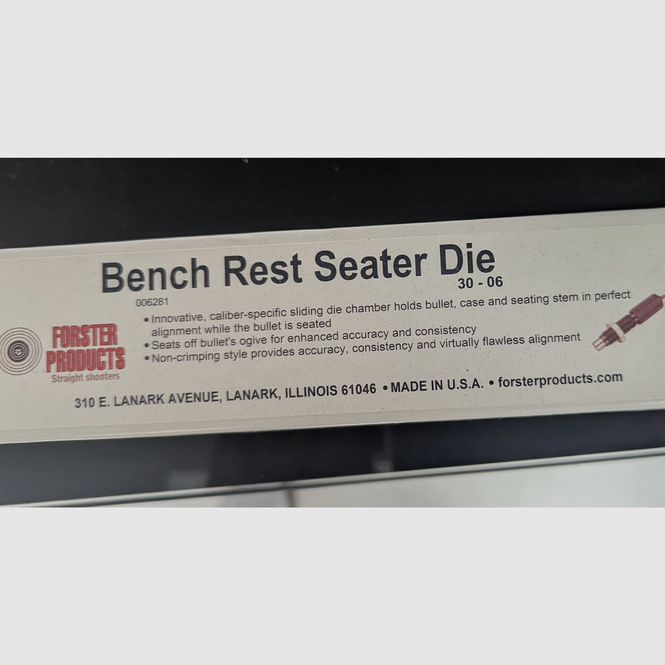 Forster Benchrest Seater Matriz 30-06 como nuevo