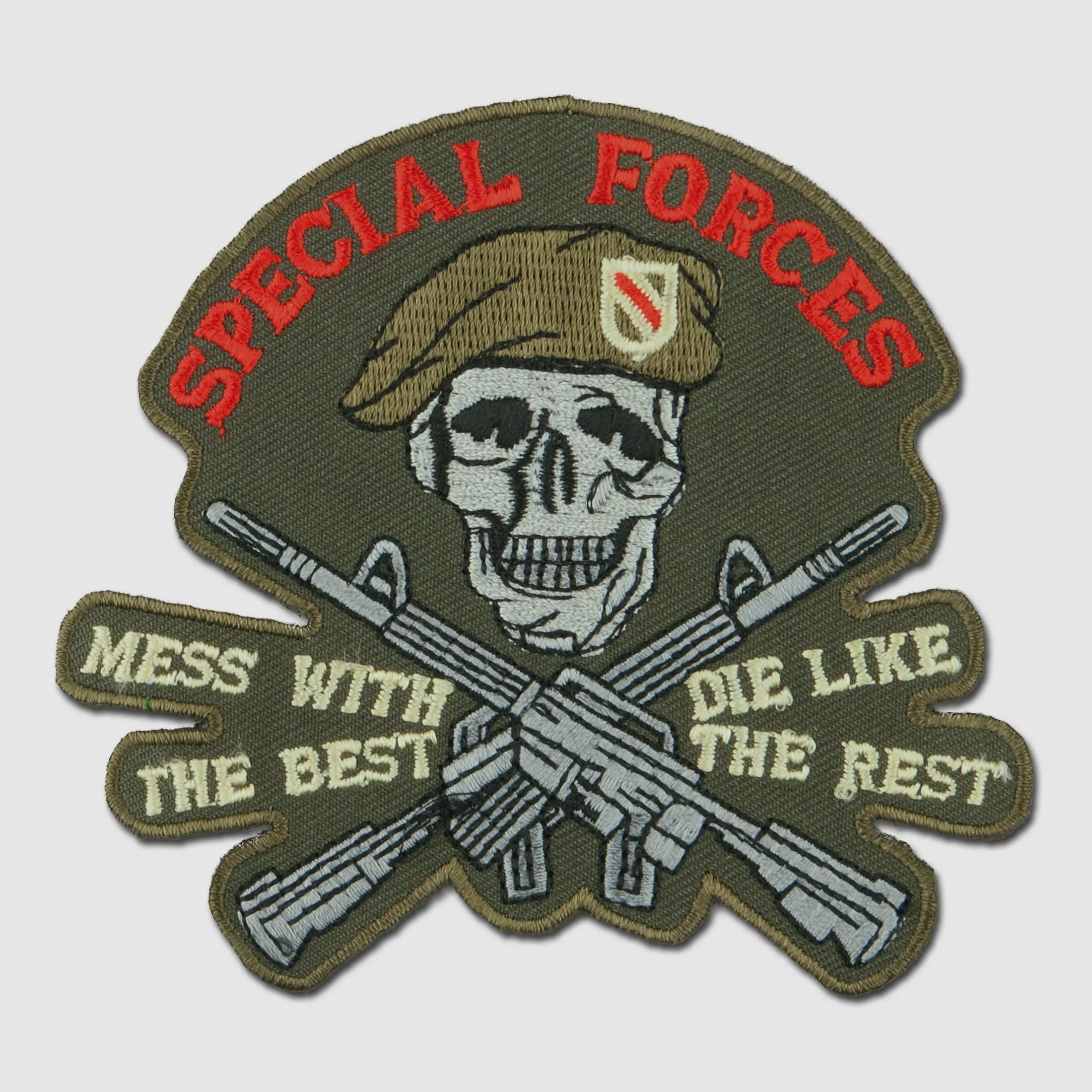 Fritzsch Abzeichen US Special Forces Skull-Rifles