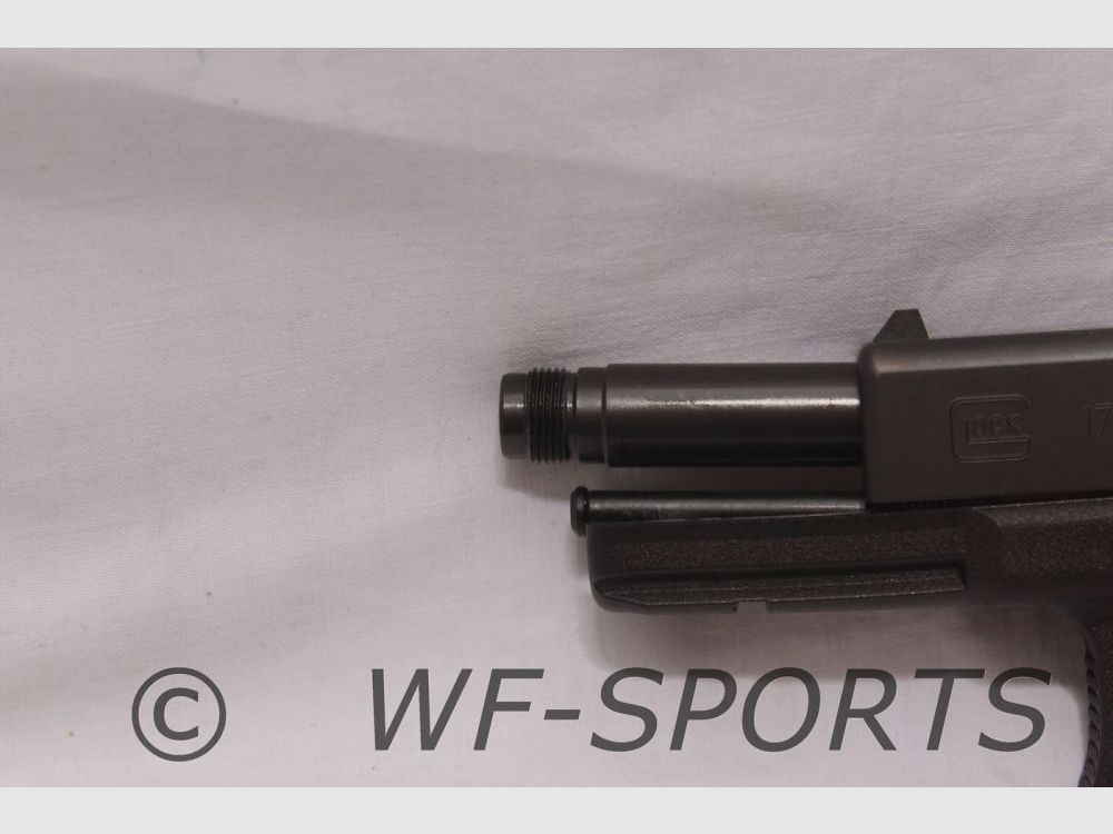 GLOCK Glock 17 Gen3, modelo para autoridades, con cañón original Glock, M13,5x1 izquierda
