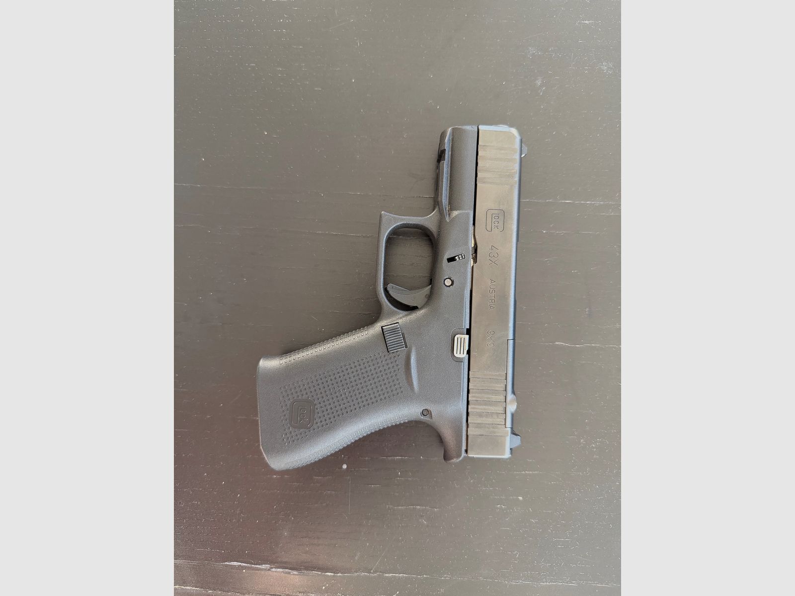 Glock 43X MOS Pistole– Kal. 9 mm Luger – inkl. Safariland 7371 (7TS ALS) Paddleholster