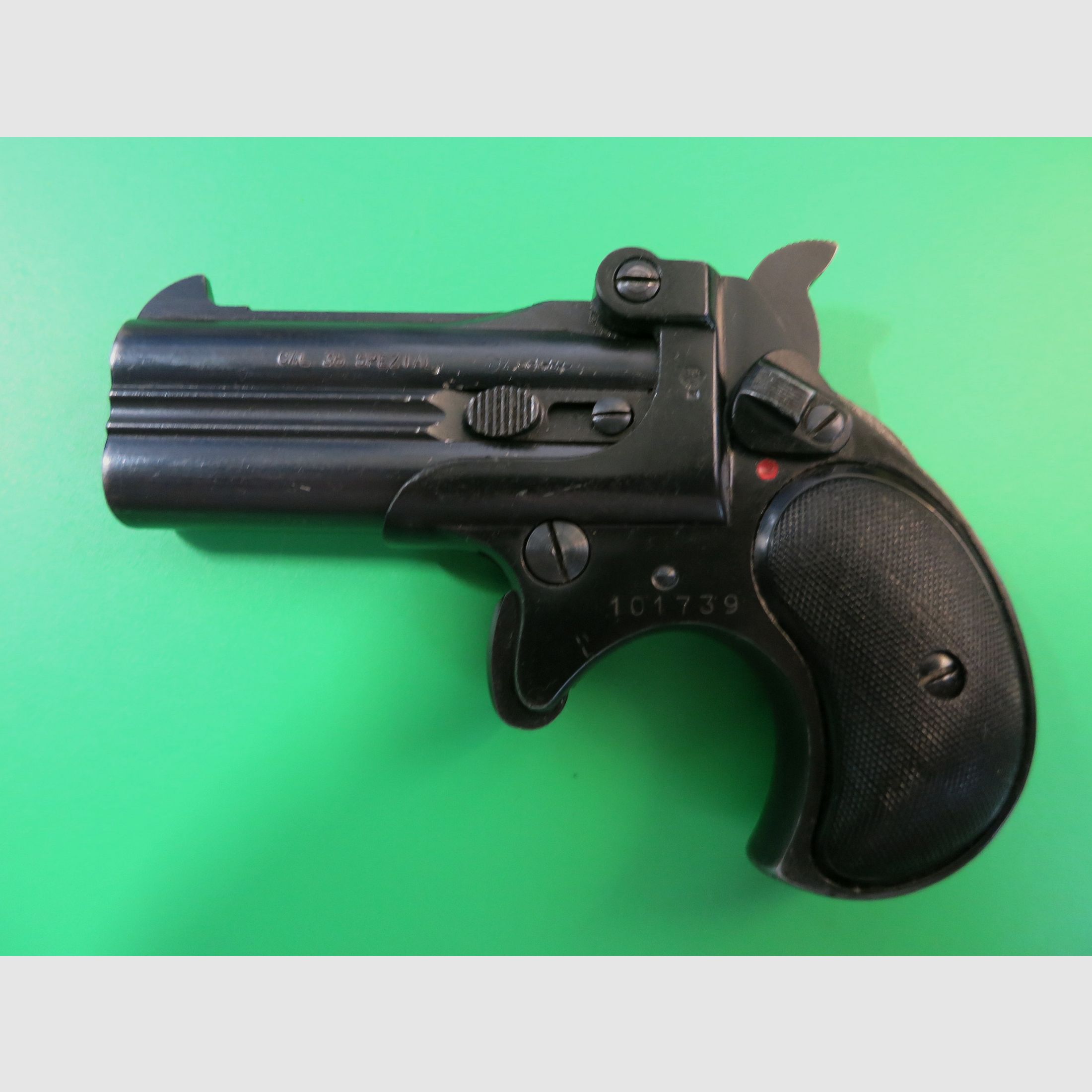 RÖHM RG17 Derringer, .38 Special, disparo de remate + caza de trampas #82