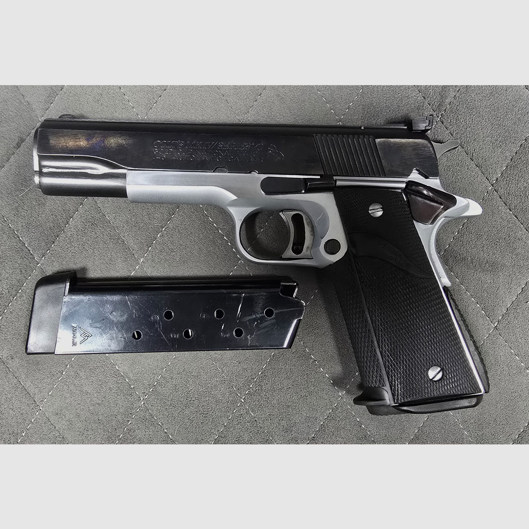 Model: Colt (#357), Mod. without (weapon without special features) - Caliber: .45Auto (#192)