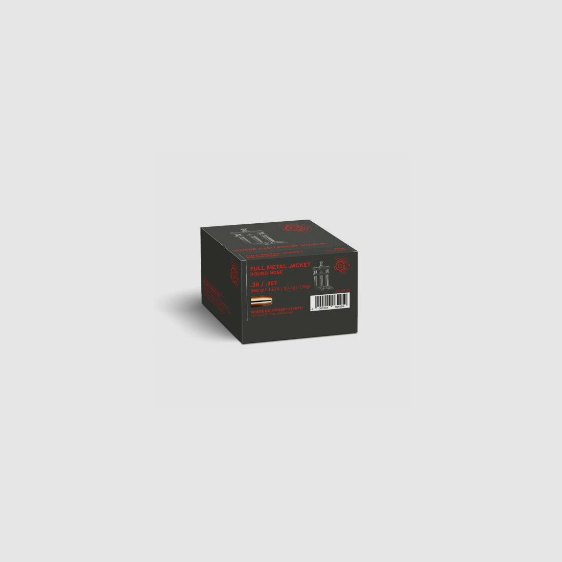GECO Bullets FMJ FN .357/9mm 10.2g/158gr