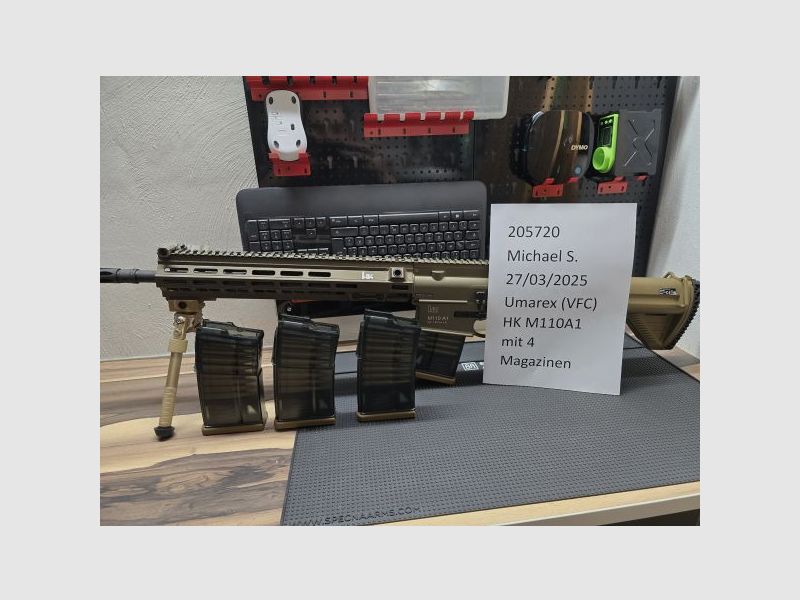 Umarex (VFC) M110A1 6mm BB S-AEG Airsoft mit 3 Magazinen