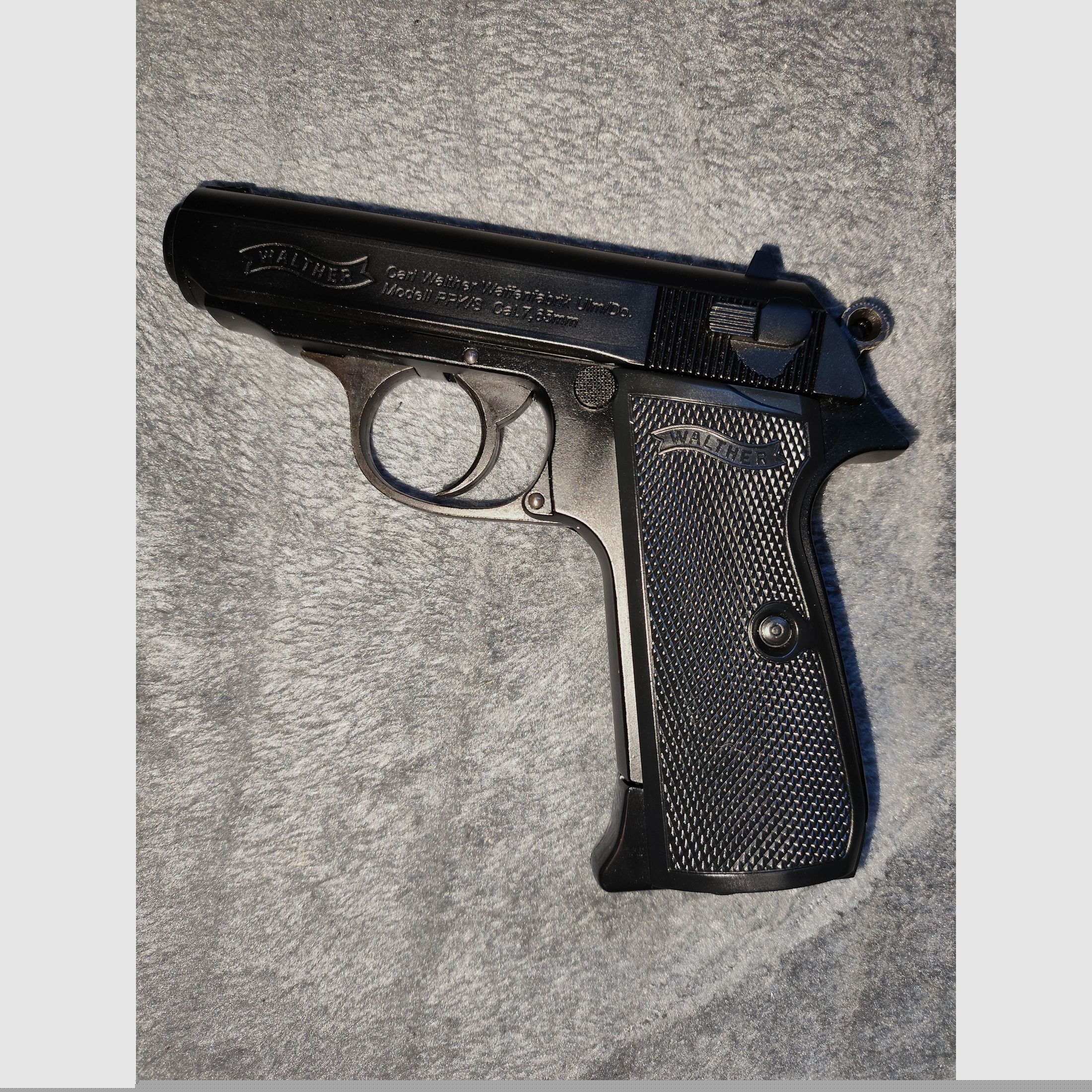 Walther PPK/S Co2-Pistole Blow Back Kaliber 4,5 mm BB