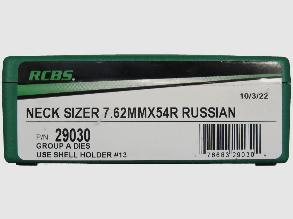 RCBS NACKEN DIE 7,62X54R, Bild 1 von 2