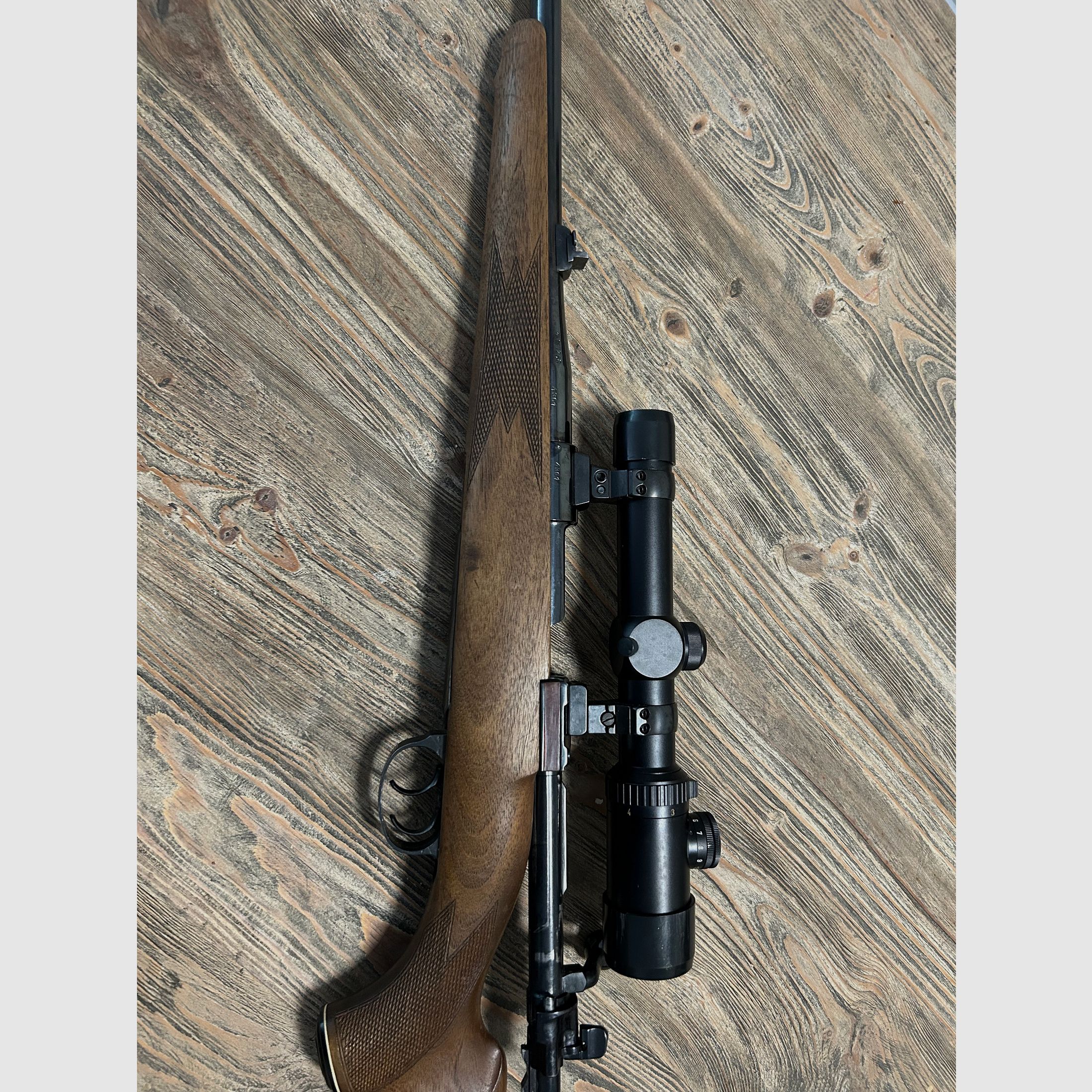AKAH Rep. Büchse K98 7x64 mit Zielfernrohr RWS Premium 1.25-4x24