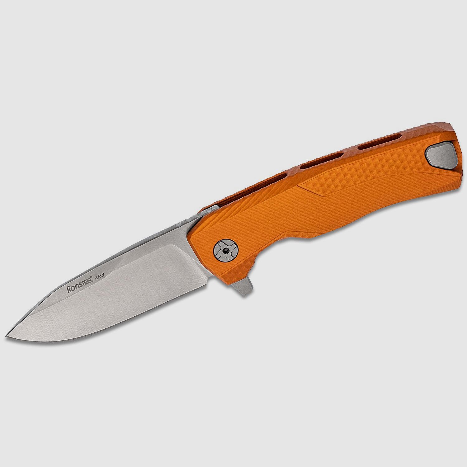 ROK A OS, M390 Satin-Klinge, orangefarbener Aluminiumgriff | 97315