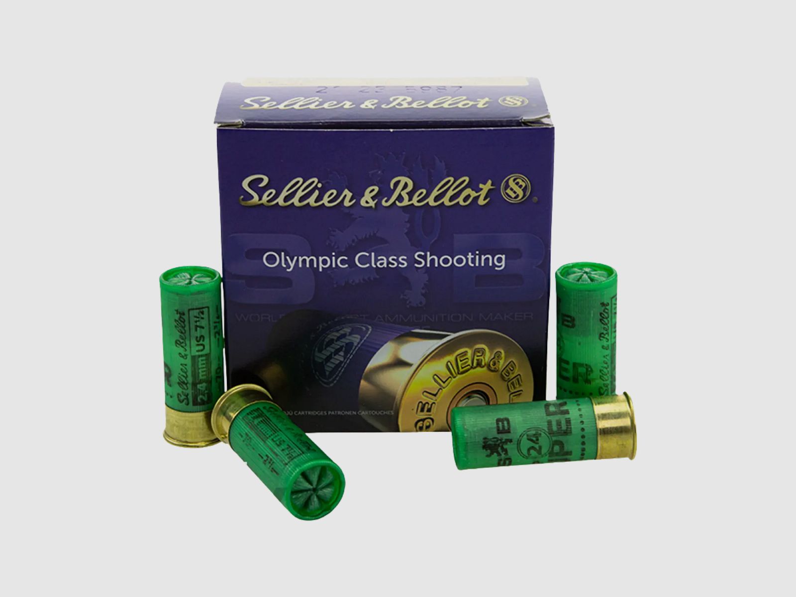 S&B Super Trap 12/70 munizioni a pallini 25 colpi 24g