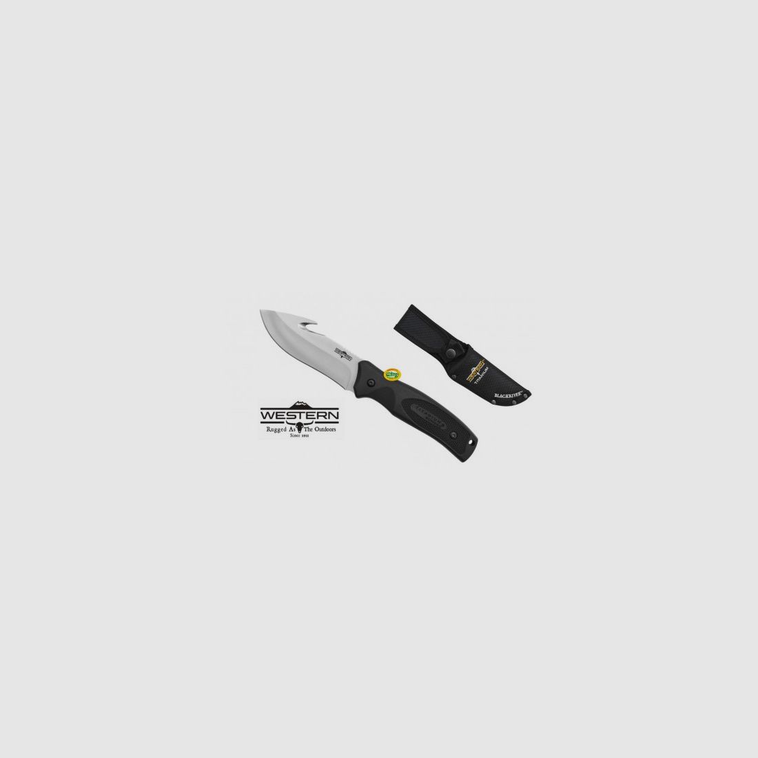 WESTERN Feststehendes Jagdmesser Western Black River