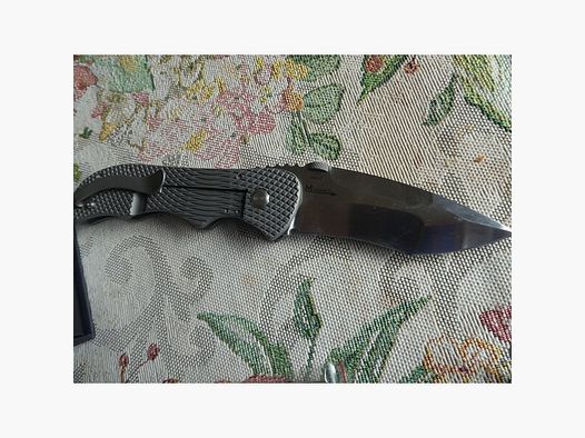 Gr.Taschenmesser von BÖKER-Solingen,Titangriff, 440 C Stahl,,Neu,OVP !!!!