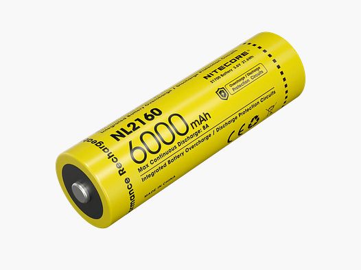 Nitecore Nitecore Li-Ion Akku Typ 21700 6000mAh NL2160