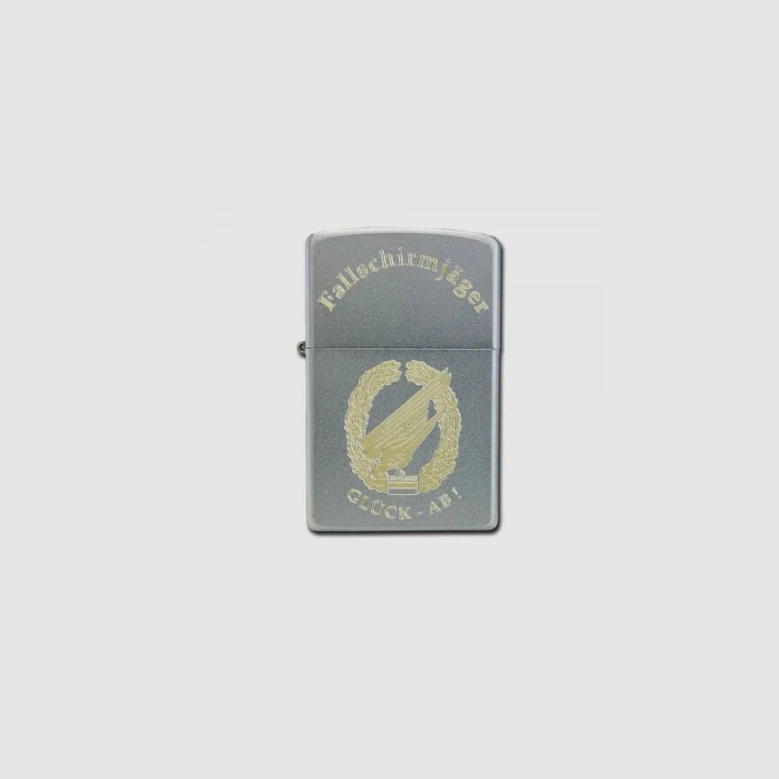 Zippo Feuerzeug mit Gravur Fallschirmjäger Glück-Ab