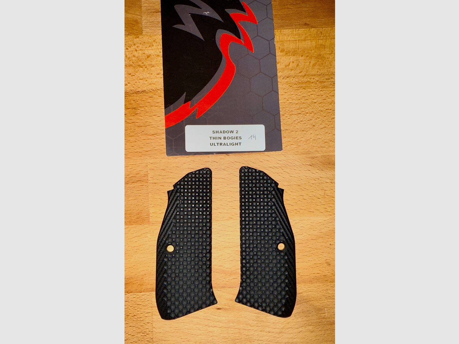 LOK Grips Ultralight CZ Shadow 2 Thin Bogies Griffschalen
