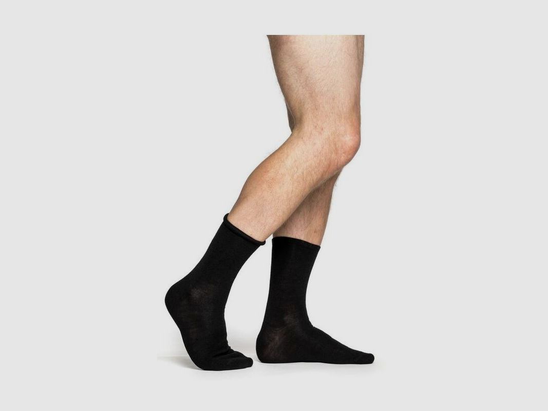 Woolpower Socken Liner Classic schwarz