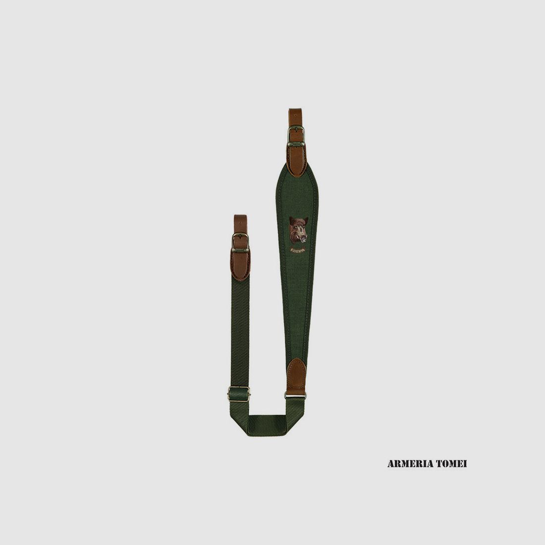 RISERVA – CORREA RIFLE EN CORDURA CON BORDADO DE JABALÍ