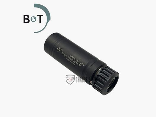 Silencieux B&T Rotex-SF K QD Cal 223 Rem pour CF Surefire Warcomp & Socom Noir