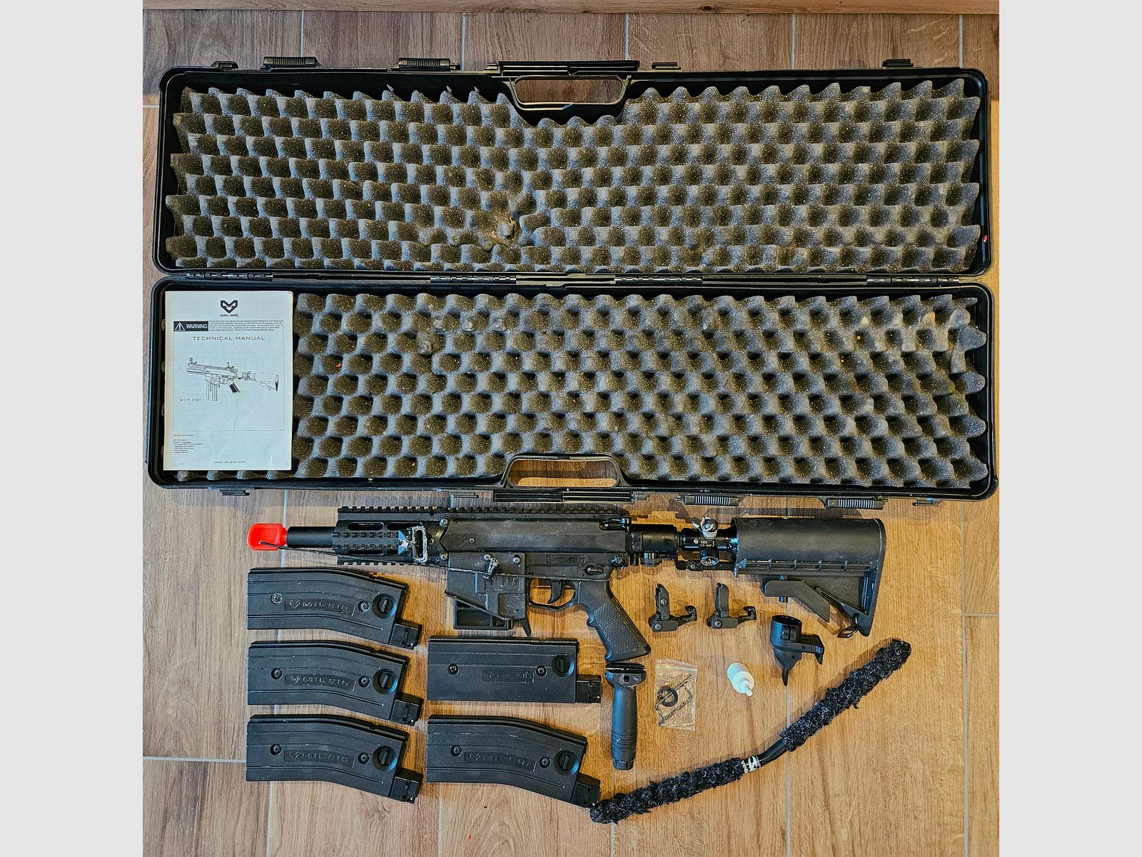 Paintball Marker inclusief accessoires