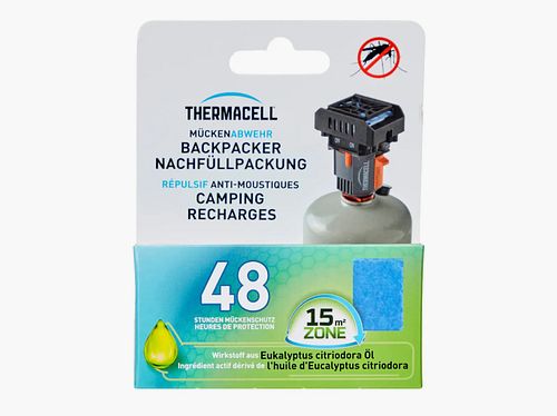 ThermaCELL Thermacell Zestaw Uzupełniający M-48 PT-19 dla Backpacker MR-BP 48 Godzin