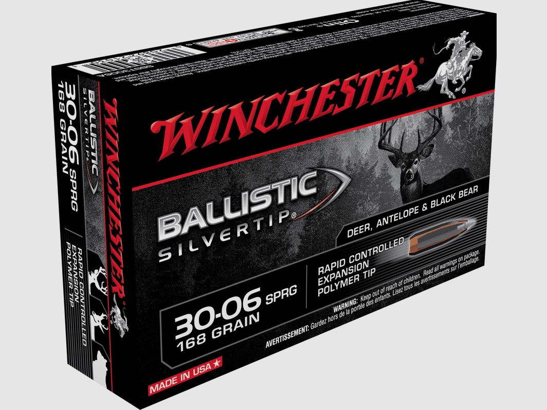 Winchester Ballistic Silvertip .30-06 168gr. -20pcs