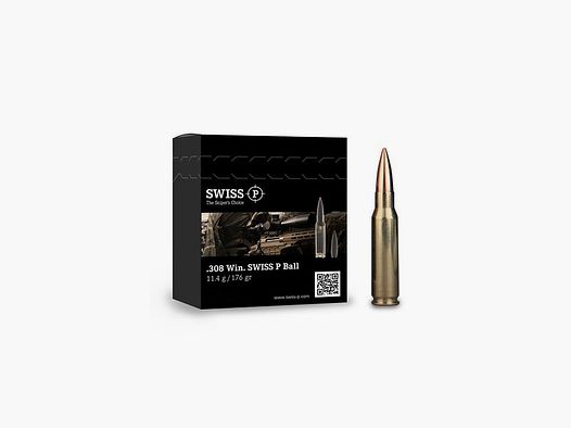 SWISS P .308 WIN SWISS P BALL 11.4g/176gr