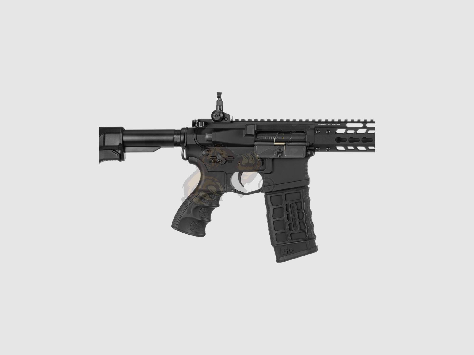 G&G GC16 Wild Hog 13.5" with ETU in Black Airsoft S-AEG free from 18