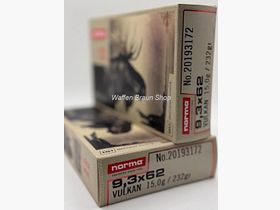 NORMA 9,3X62 VULKAN 15,0G 232GR 20 Stück