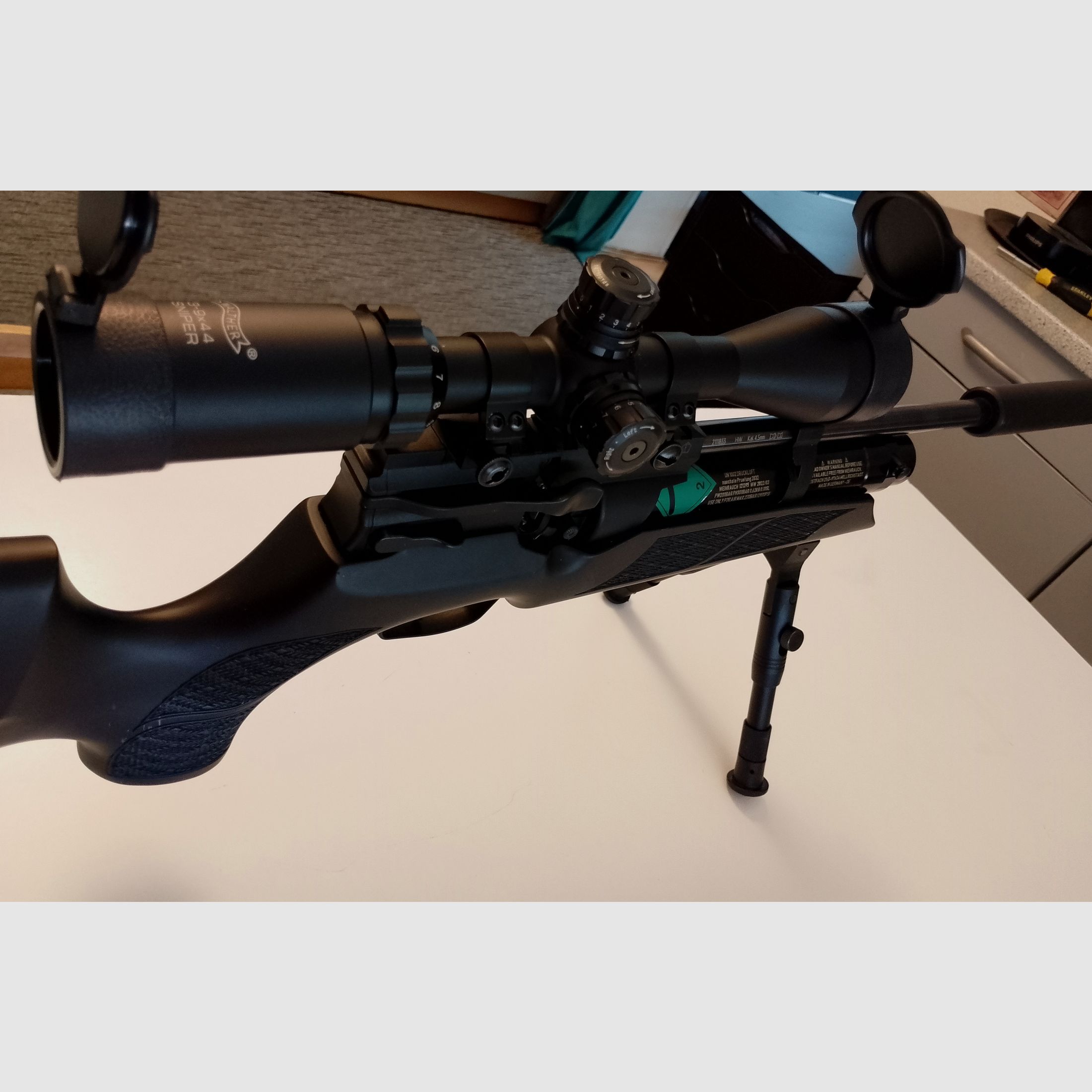 Pressluftgewehr Weihrauch HW 110 ST- K.   4,5 mm (P18)