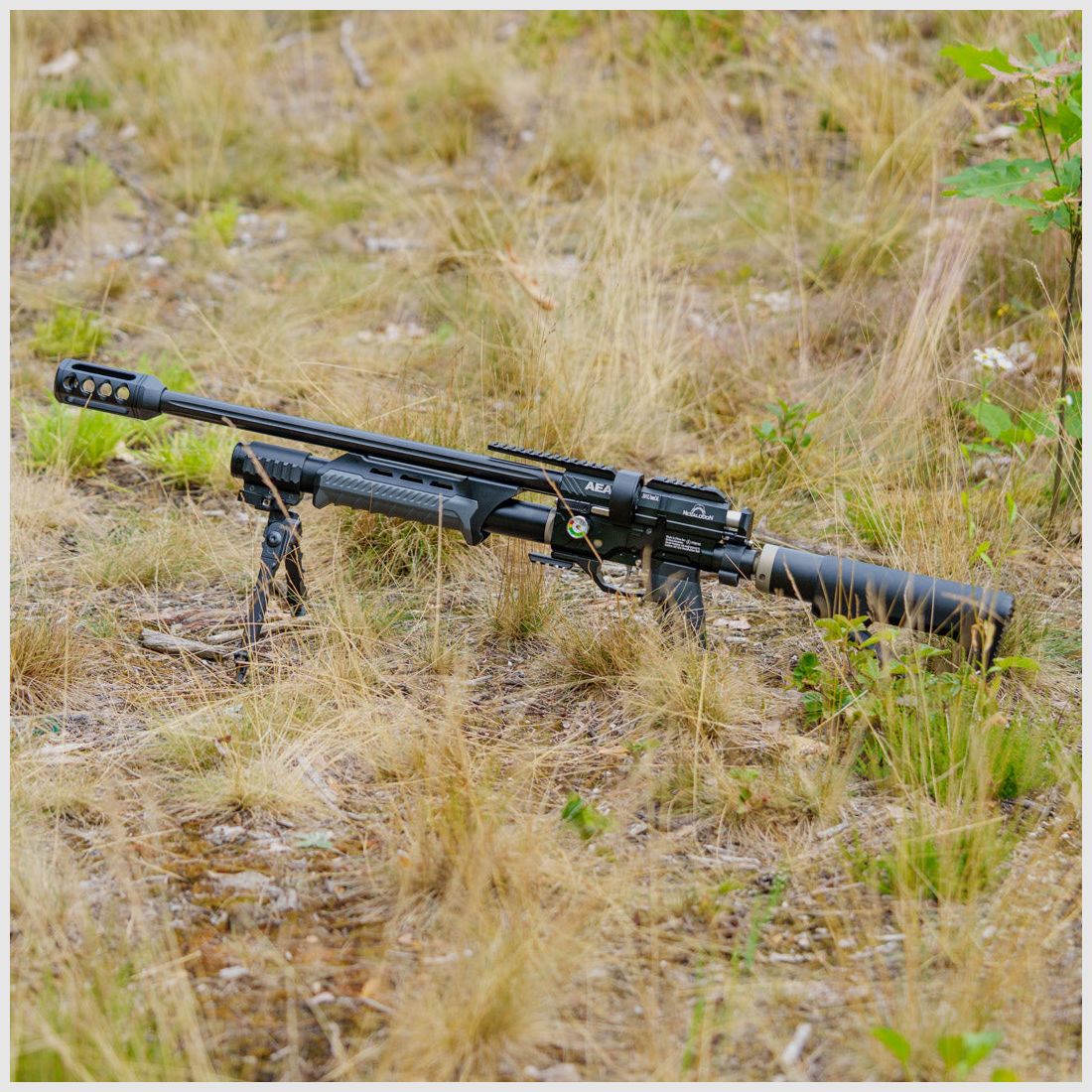 XL - MUZZLE | MEGALODON | CNC ALU | BLACK | Cal.50