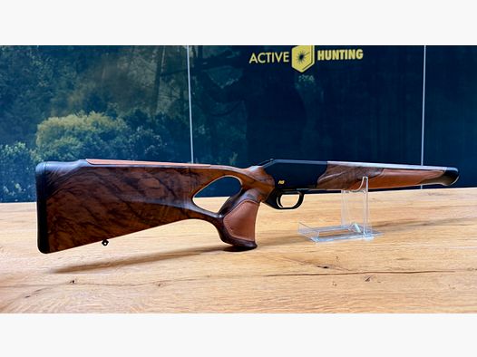 Blaser R8 Success stock / Bois classe 7 / cuir Chesterfield / À COUPER LE SOUFFLE