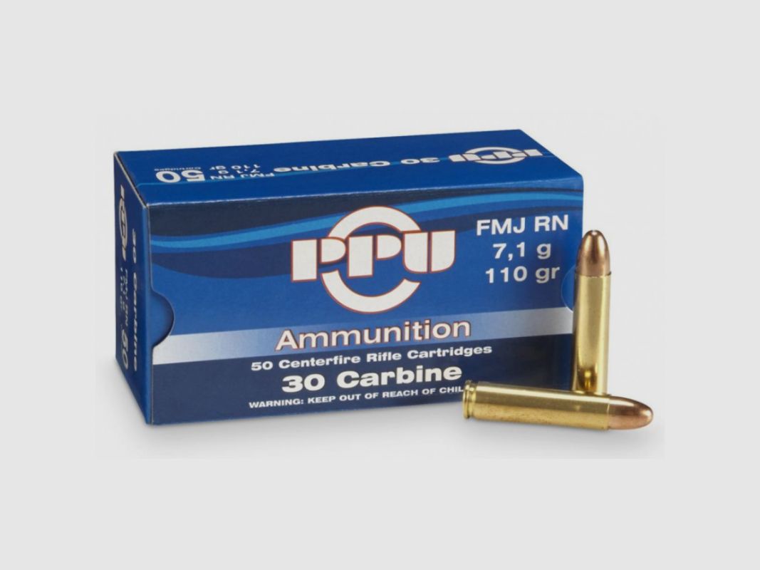 Privi Partizan 30M1 110 gr FMJ 100 pièces