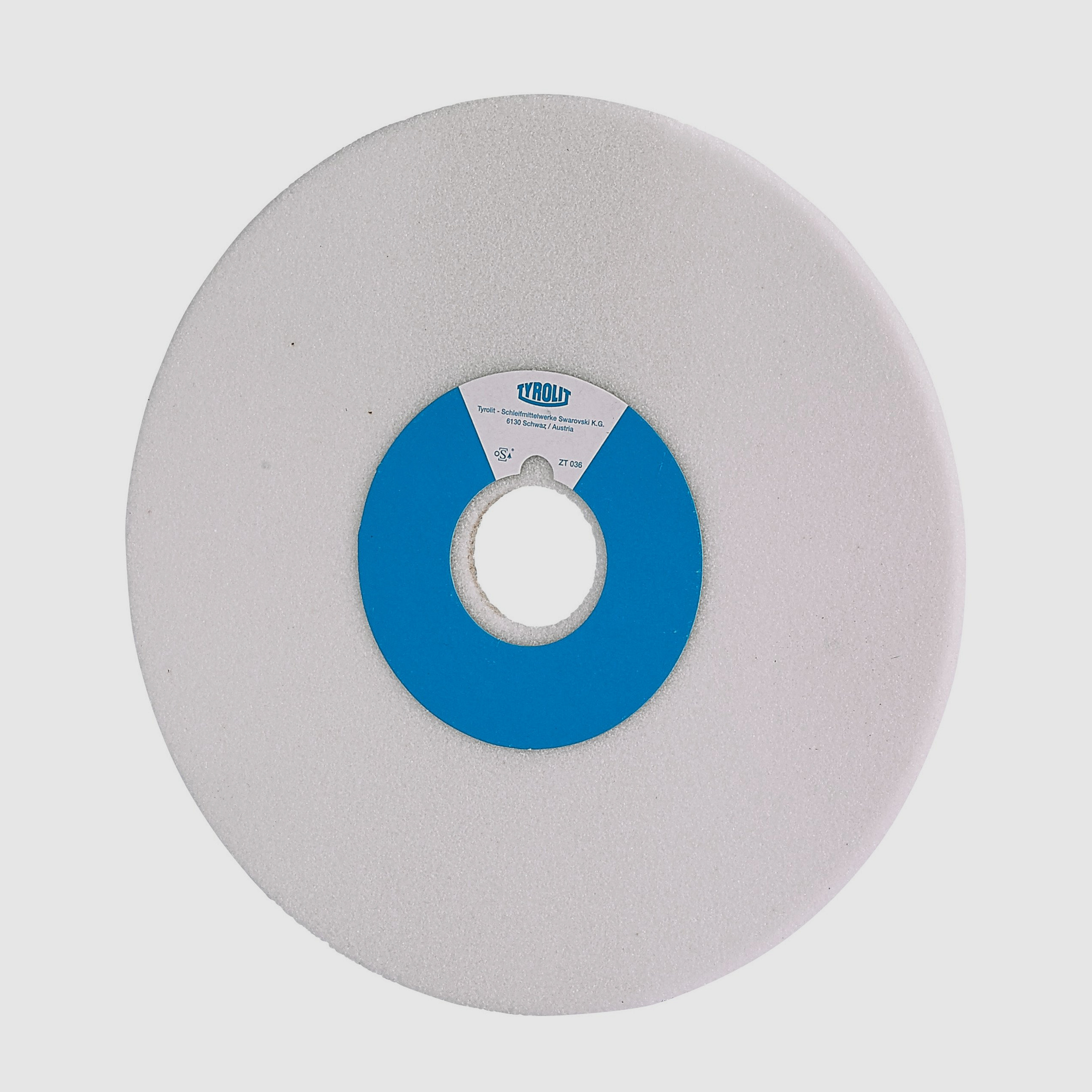 Edelkorund-Schleifscheibe wei