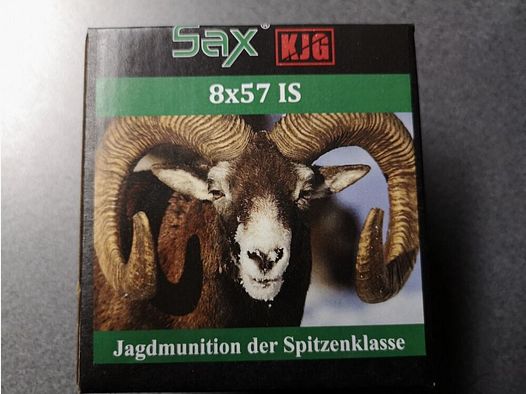 Sax Munition KJG-SR 8,20g A20 8x57 IS