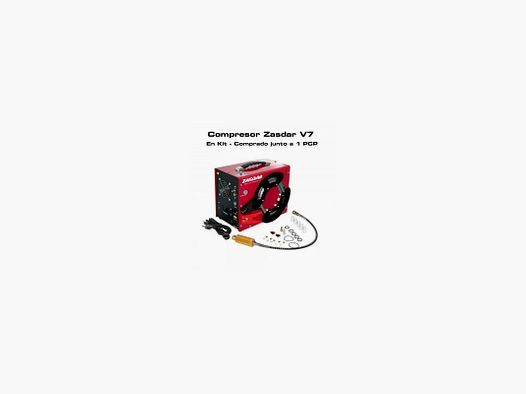 ELEKTRISCHER KOMPRESSOR ZASDAR V7 IM KIT