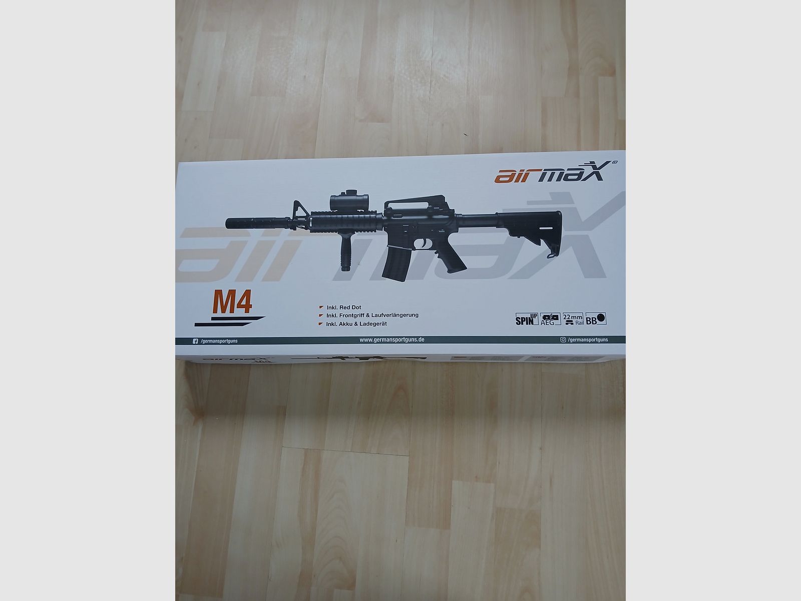 Elektrisches Softairgewehr M4 Airsoftgewehr Maschinengewehr! Neuwertig! Garantie!