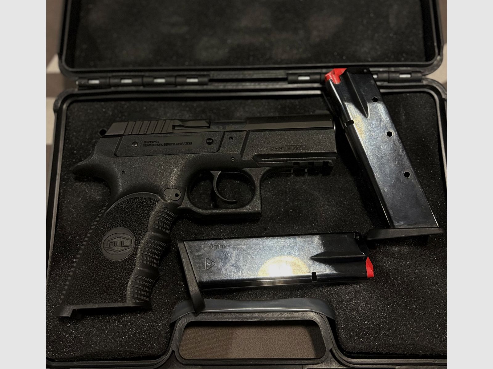 Pistola BULL CHEROKEE 9X19 #318, imagen 2 de 2