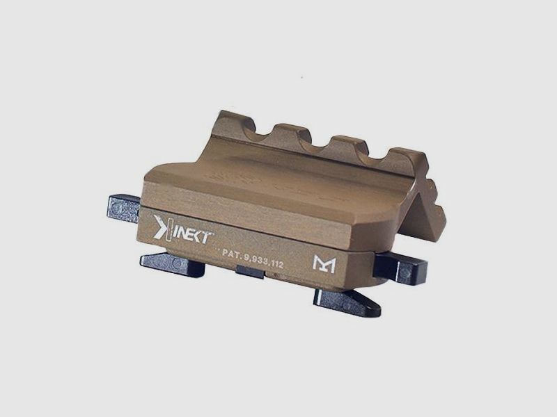 KDG Kinect M-LOK Offsetmontage mit Picatinny 3 Slots