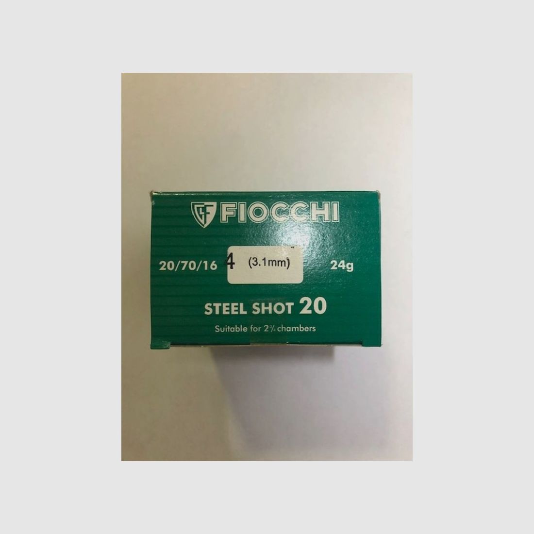FIOCCHI CARTUCCE C20 PALLINI N 4, immagine 1 di 2