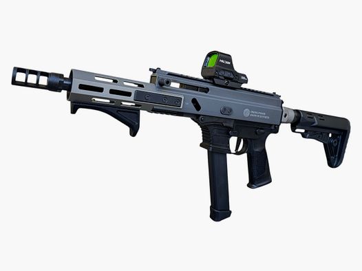 PCC Set! Grand Power Stribog SR9A3 G Gen 2 10" Wolf Grey with Holosun HS510C+ AFG Mlok