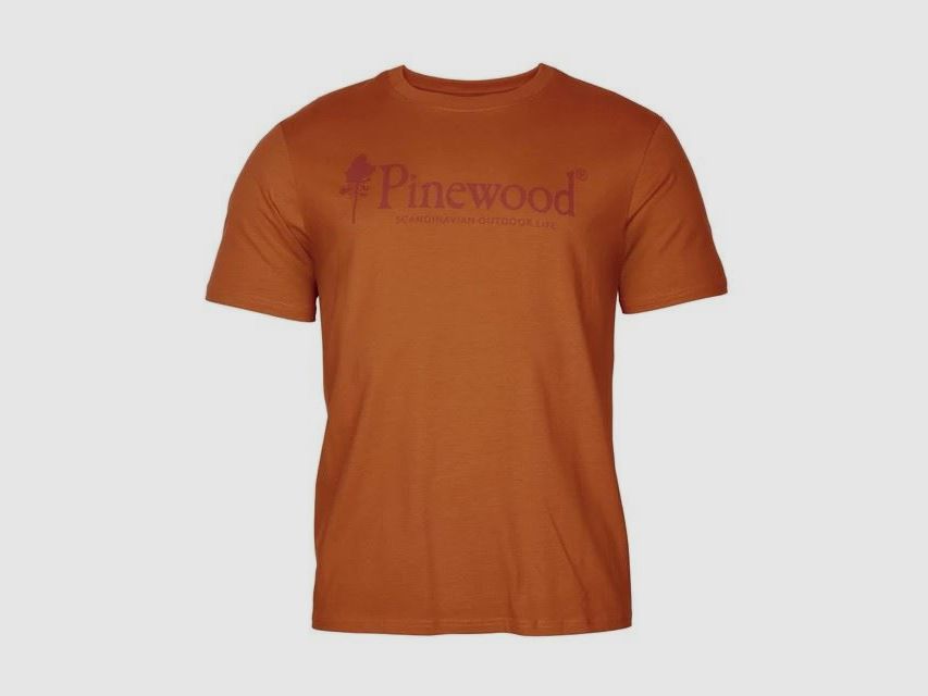 Pinewood Outdoor Life T-Shirt 5445 Orange